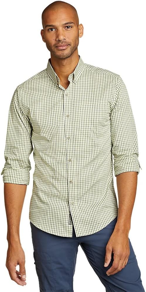 Eddie Bauer Men's Voyager Flex Long-sleeve Shirt