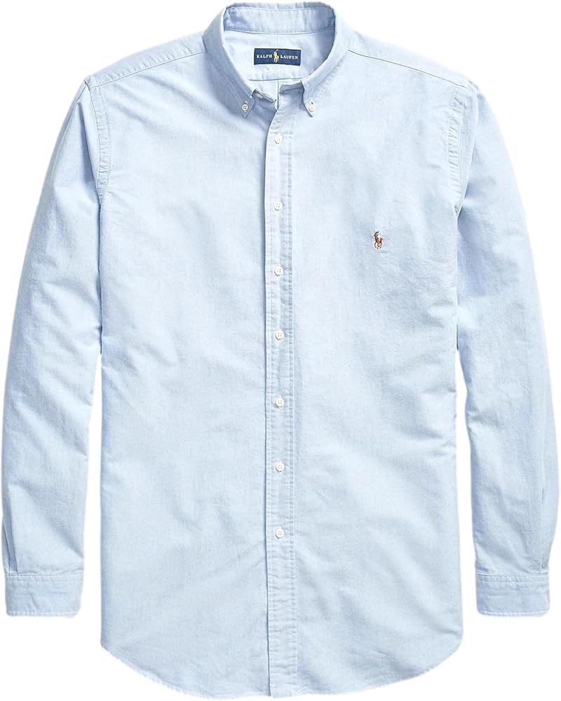 POLO RALPH LAUREN Men's Big and Tall Long Sleeve Button Down Oxford Shirt