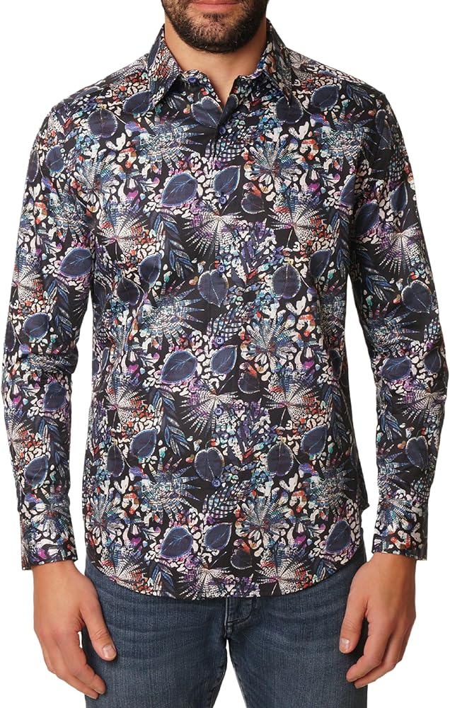 Robert Graham Men's Fowler Long-Sleeve Button-Down Shirt