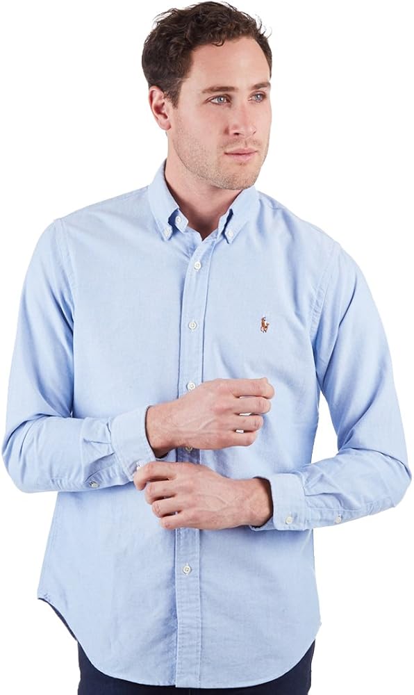 Ralph Lauren Polo Men's Long Sleeve Button-Down Oxford Shirt