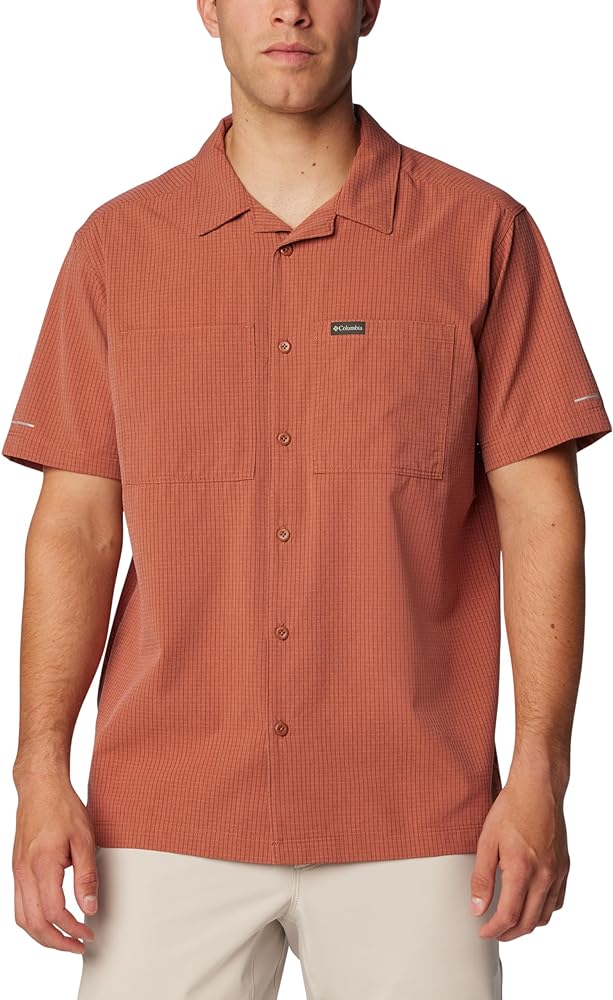 Columbia Men's Black Mesa Lightweight Short Sleeve Shirt