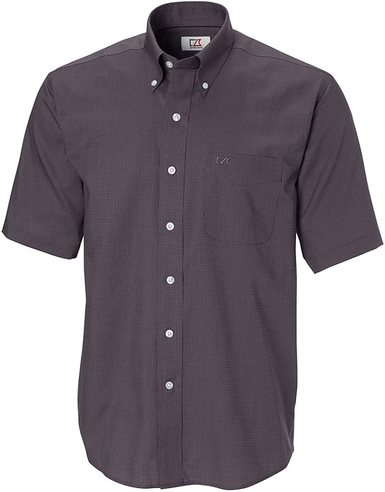 Cutter & Buck Men's Big & Tall Short-Sleeve Shirt