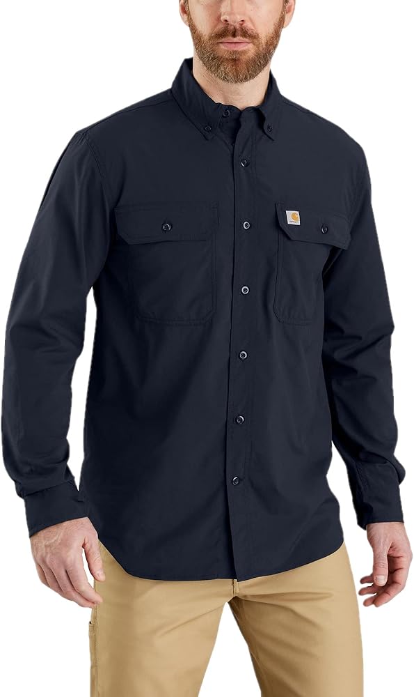 Carhartt Men's Force Relaxed Fit Lightweight Long Sleeve Shirt