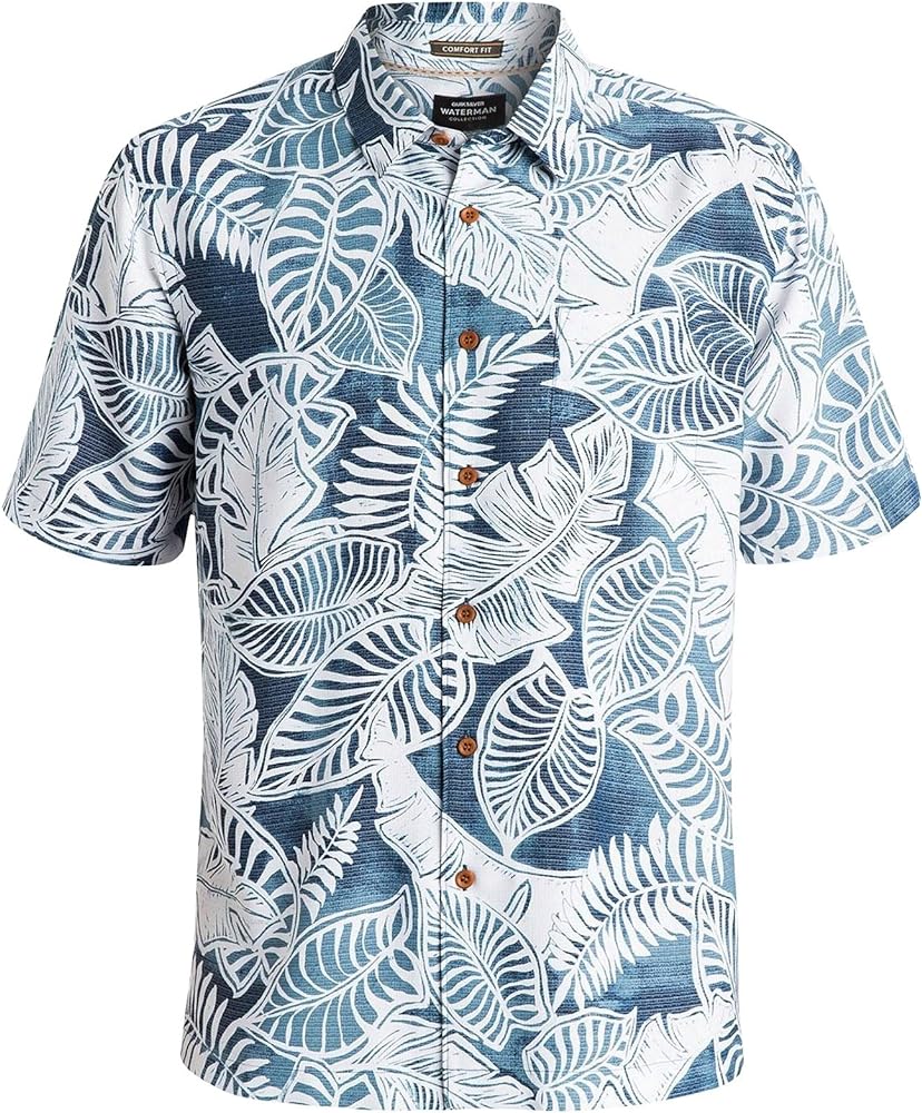 Quiksilver Waterman Men's Siesta Button-Front Shirt