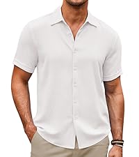 mens beach short sleeve shirt