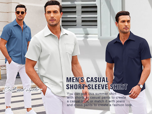 men casual shirts