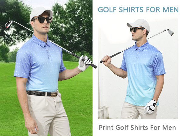 men polo golf shirts