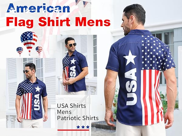 mens 4th of july shirt