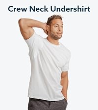 Thompson Tee sweatproof undershirt for men crew neck