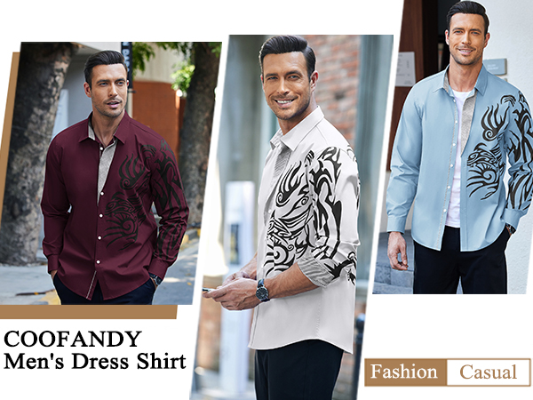 Casual and Fashion Dress Shirts