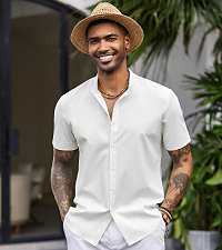 Mens beach summer shirt