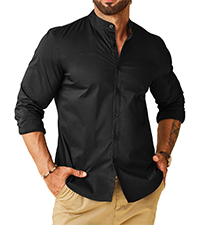 Men''s Muscle Fit Dress Shirts