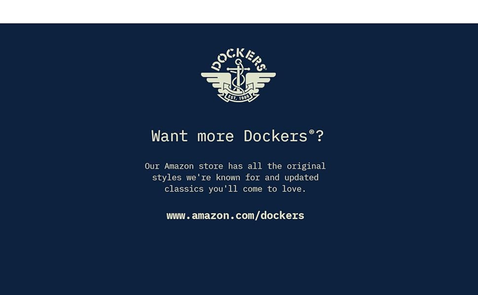 Find out more about Dockers