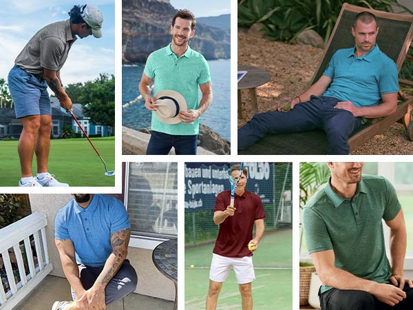 Mens golf apparel