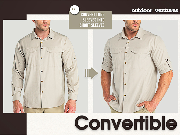 Mens Safari Shirt