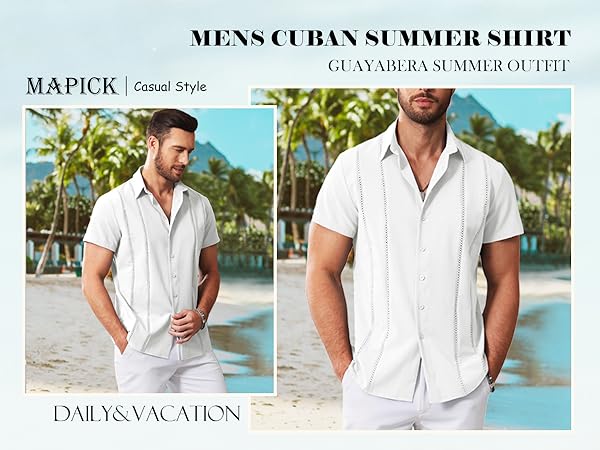 cuban guayabera shirts for men