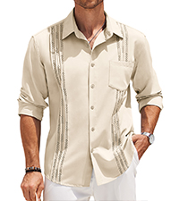 mens cuban shirt