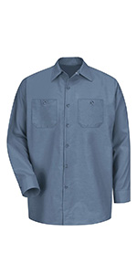 Long Sleeve Industrial Work Shirt