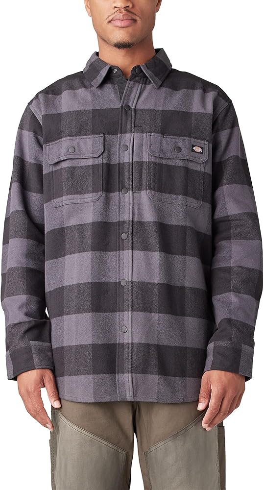 Dickies Men's Heavyweight Brawny Flannel Shirt