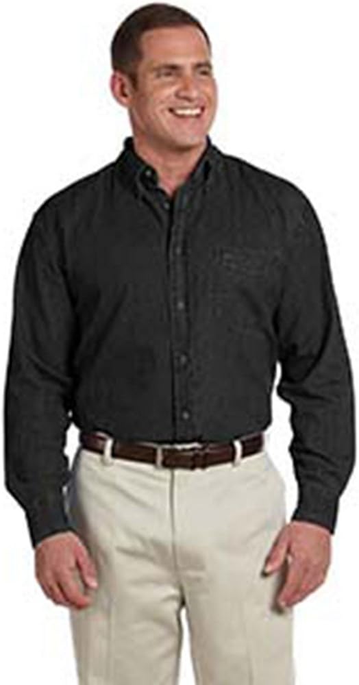 Men's Long Sleeve Denim Shirt