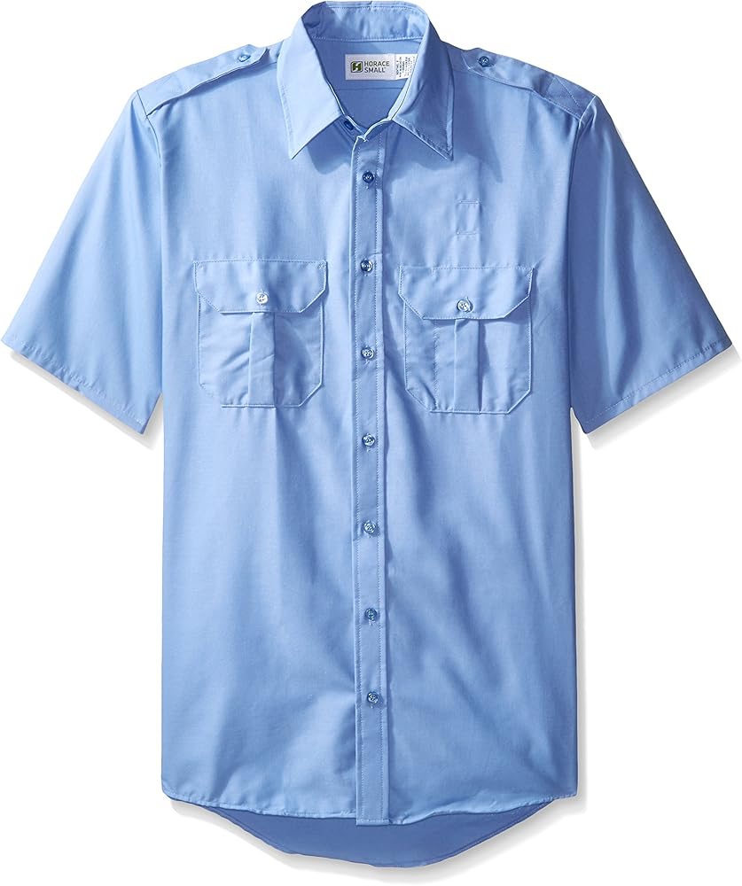 Men's Classic Short Sleeve Security Big-Tall Shirt