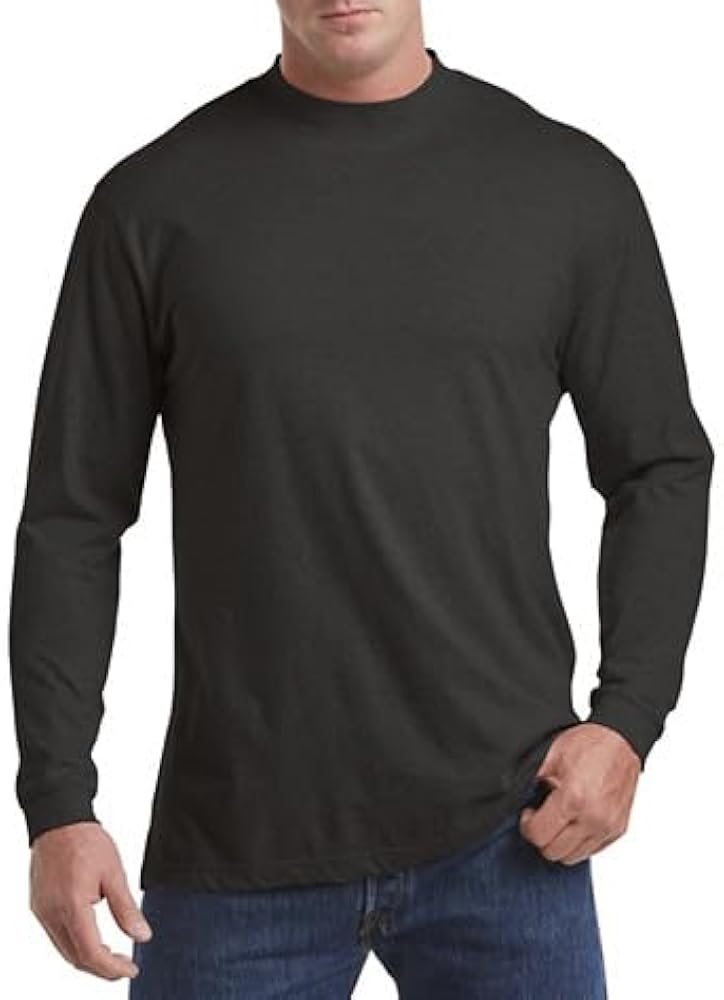 Harbor Bay by DXL Men's Big and Tall Sweat Resistant Long-Sleeve Shirt