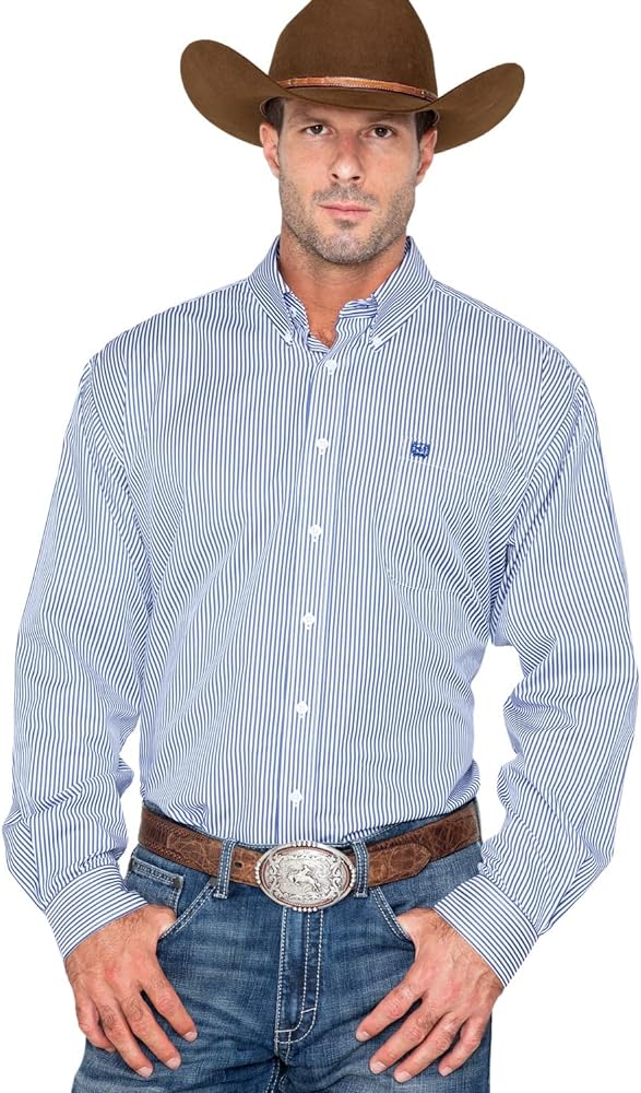 Cinch Men's Tencel Classic Fit Long Sleeve Shirt