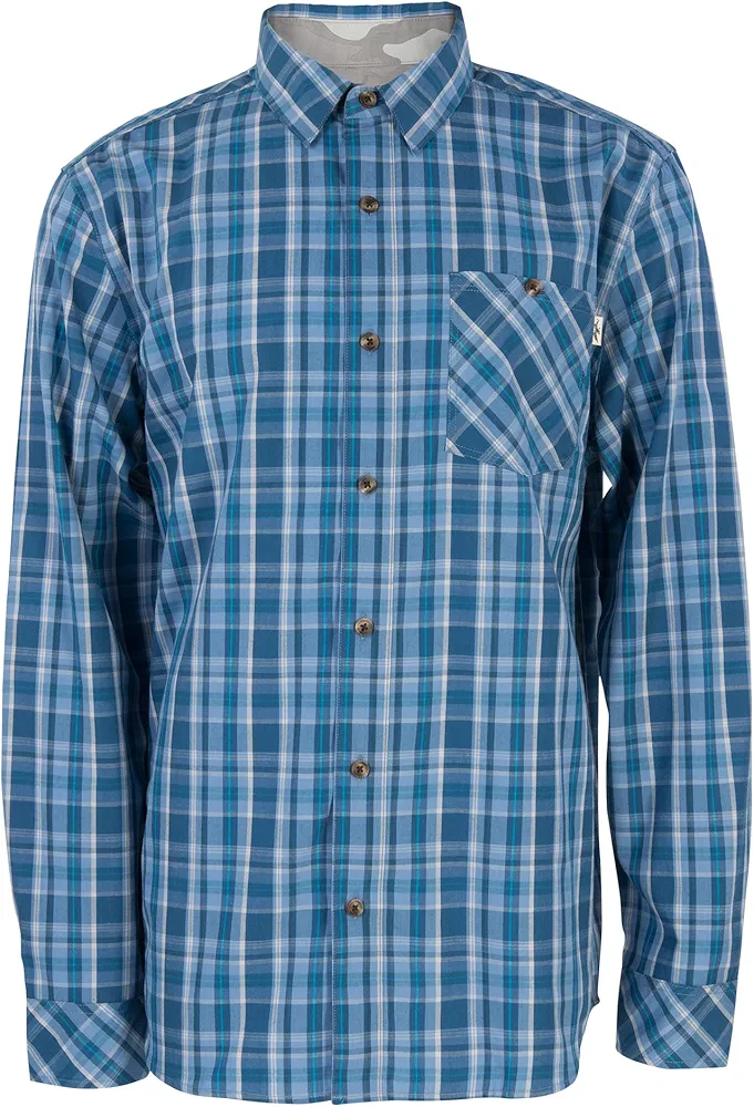 Men's Glassing Woven Button Up