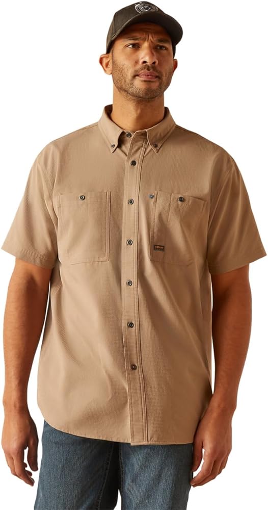 Ariat Men's Rebar Made Tough 360 Airflow Work Shirt