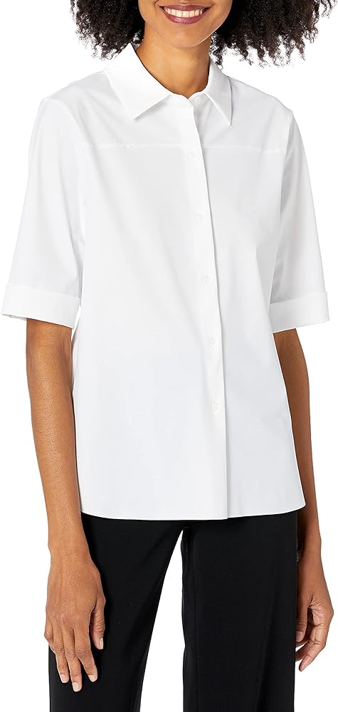 Lysse Women's Josie Short Sleeve Button Down