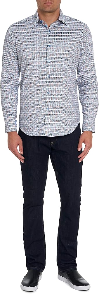 Robert Graham Men's Boo-yah Long-Sleeve Woven Shirt