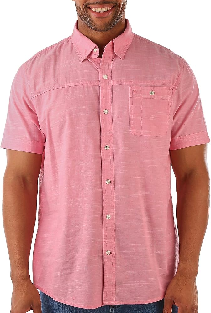 IZOD Saltwater Button Down Shirt X-Large Pink