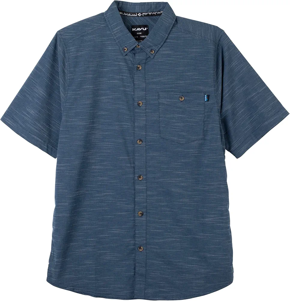 KAVU Welland Short Sleeve Print Button Up Shirt