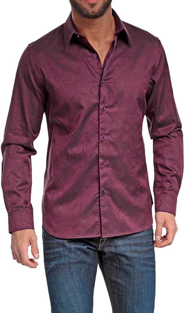 Robert Graham Men's Pyramid-Long Sleeve Button-Down Shirt