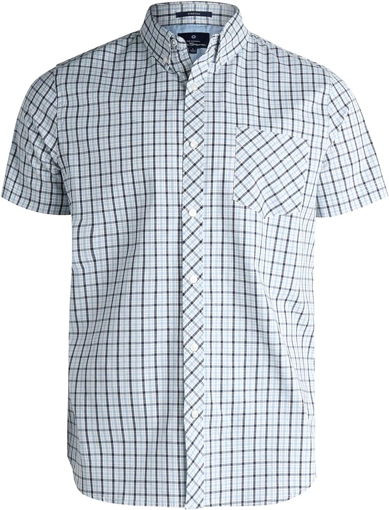 Ben Sherman Men's Button Down Shirt - Regular Fit Button Down Shirt - Casual Dress Shirt for Men (S-XL)