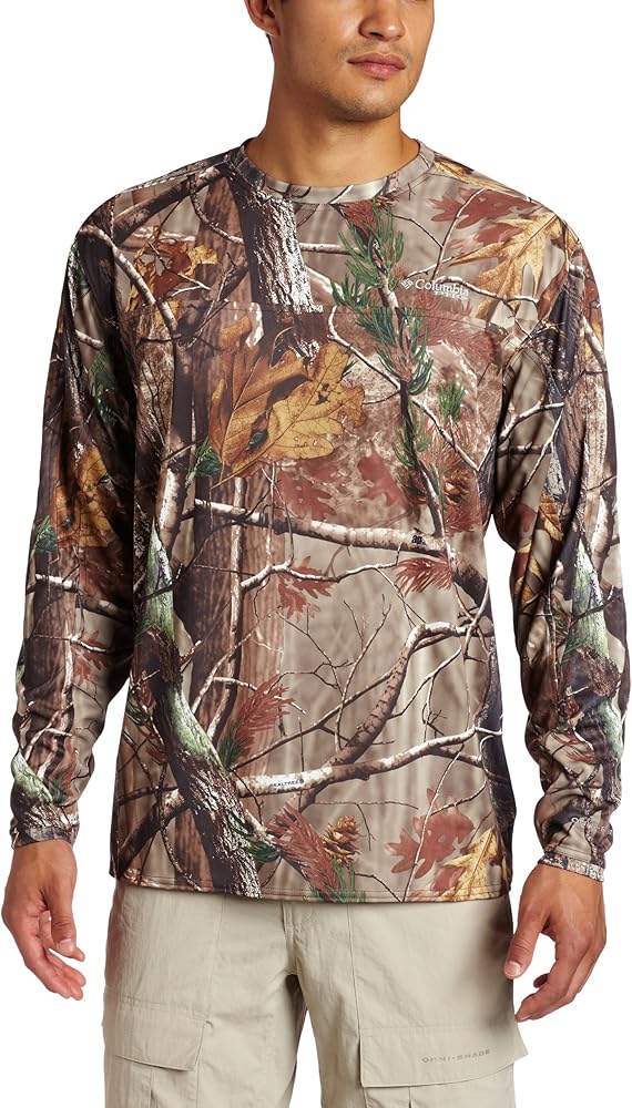 Columbia Men's Camo Freezer Long Sleeve Shirt