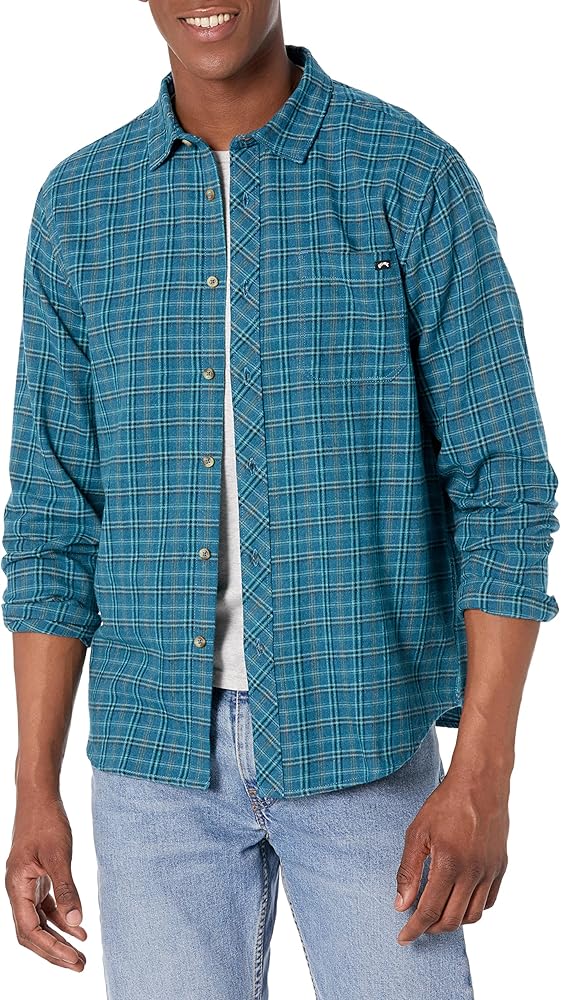 Billabong Men's Classic Long Sleeve Flannel Shirt