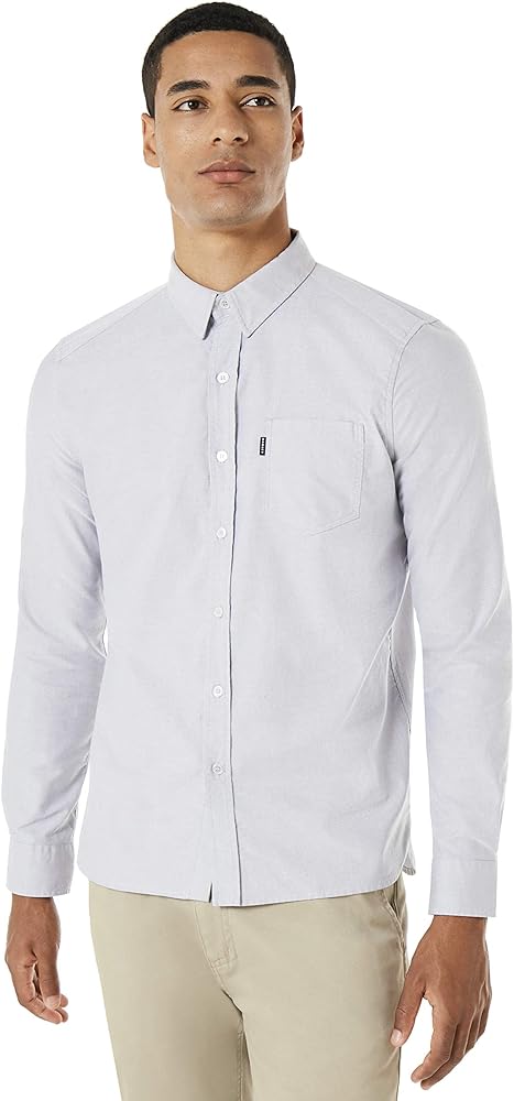 Oakley Men's Long Sleeve Button Down Oxford Shirt