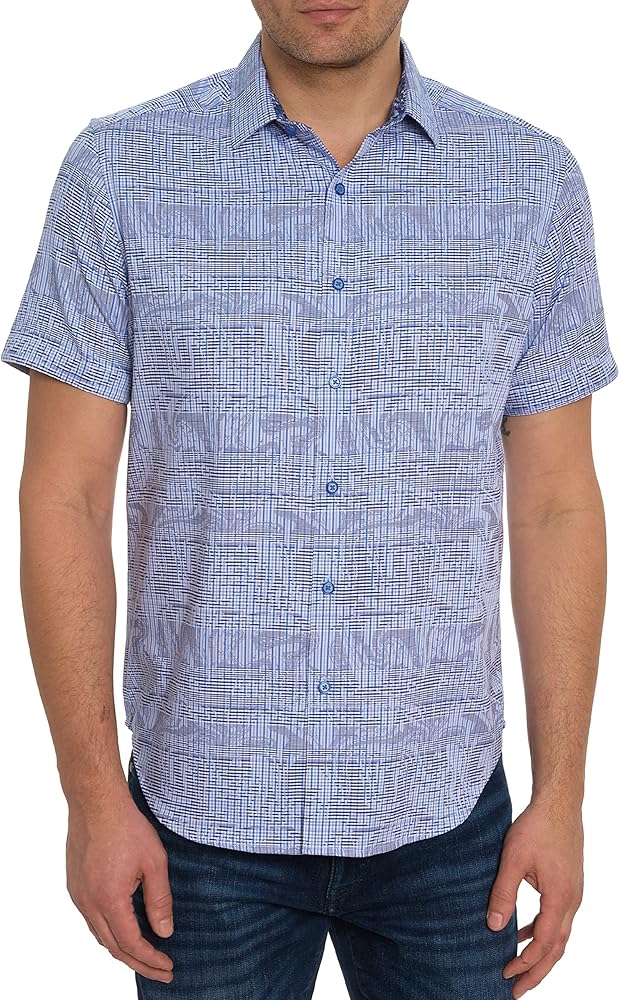 Robert Graham Men's Rum Swizzle Short-Sleeve Woven Shirt