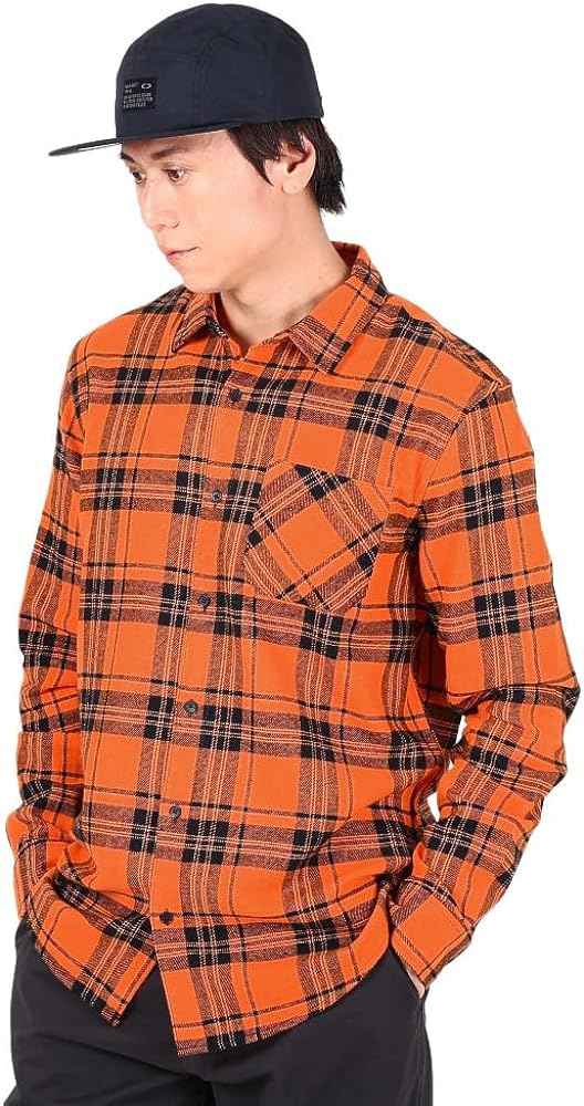 Oakley Men's Podium Plaid Long Sleeve Flannel