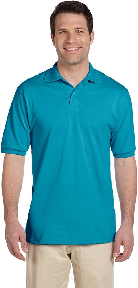 Men's Spot Shield Short Sleeve Polo Sport Shirt