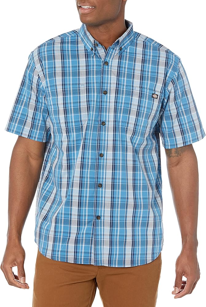 Dickies Men's Short Sleeve Flex Woven Shirt