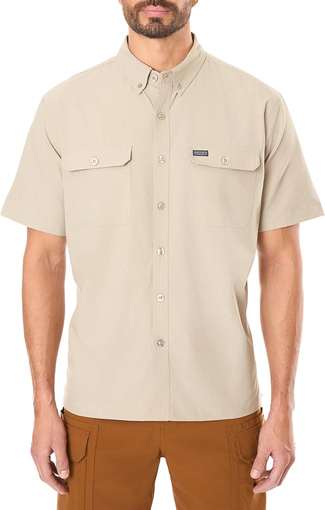 Smith's Workwear Men's Short Sleeve Quick Dry Performance Shirt