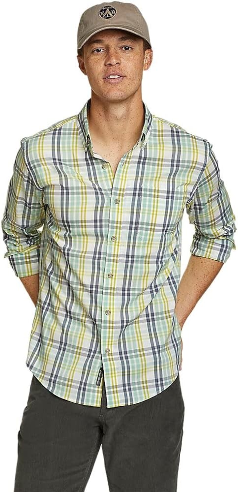 Eddie Bauer Men's Voyager Flex Long-sleeve Shirt