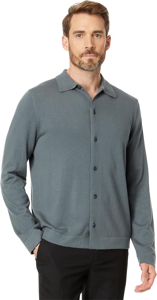 Vince Men's Merino Button Down