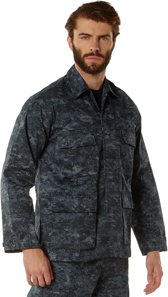 Rothco Color Camo BDU Shirt Military Shirt