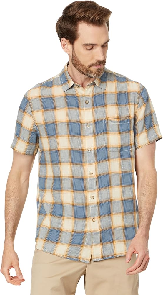 Pendleton Men's Short Sleeve Dawson Linen Shirt