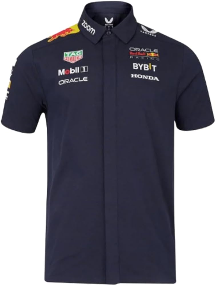 Red Bull Racing F1 Men's 2024 Team Button Down Shirt