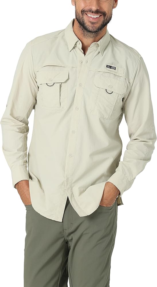 ATG by Wrangler Men's Long Sleeve Angler Shirt