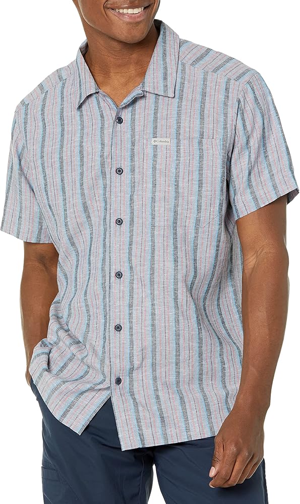 Columbia Men's Sage Springs Linen Short Sleeve